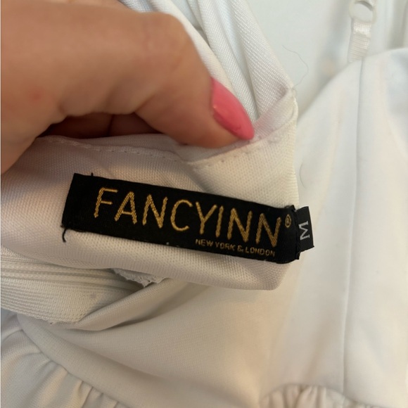 Fancyinn white backless tank sun dress - Picture 7 of 9